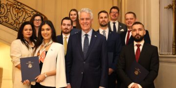 U.S. Embassy Celebrates New Graduates of IVLP Exchange Program