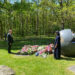 H.E. Stéphane Crouzet, Ambassador of France to the Czech Republic paid tribute at the Holocaust Memorial for the Roma and Sinti in Lety u Písku