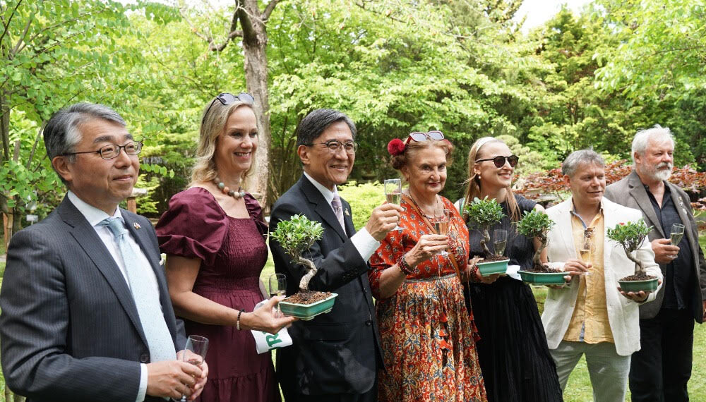 Japanese Ambassador Opens Bonsai and Japanese Culture Festival in Prague