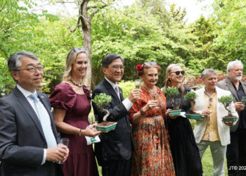 Japanese Ambassador Opens Bonsai and Japanese Culture Festival in Prague